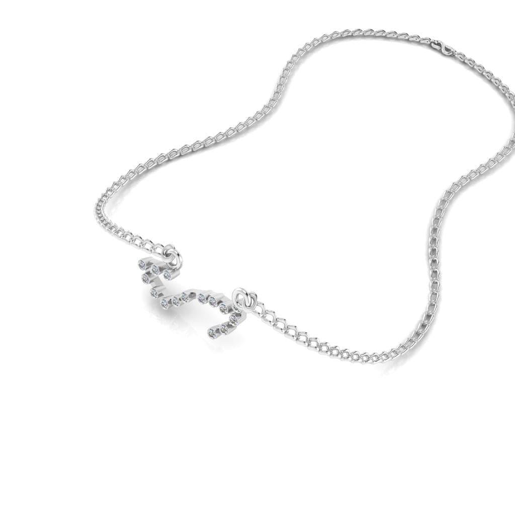 JBR Dainty Scorpio Zodiac Sign Sterling Silver Necklace - JBR Jeweler