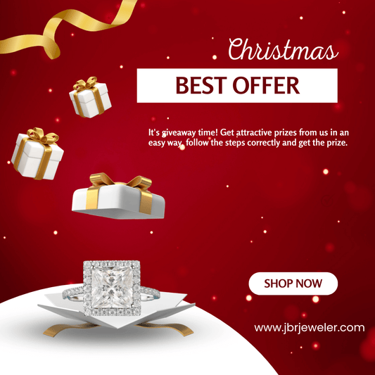 Unveiling Elegance: JBR's Enchanting Diamond Ring and Necklace Collection for a Sparkling Christmas!