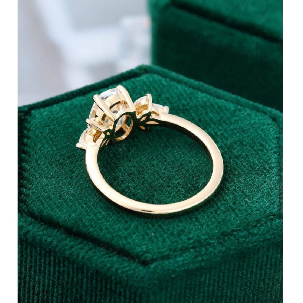 1.25 CT Oval Cut Diamond Bridal Anniversary Gift Moissanite Engagement Ring - JBR Jeweler