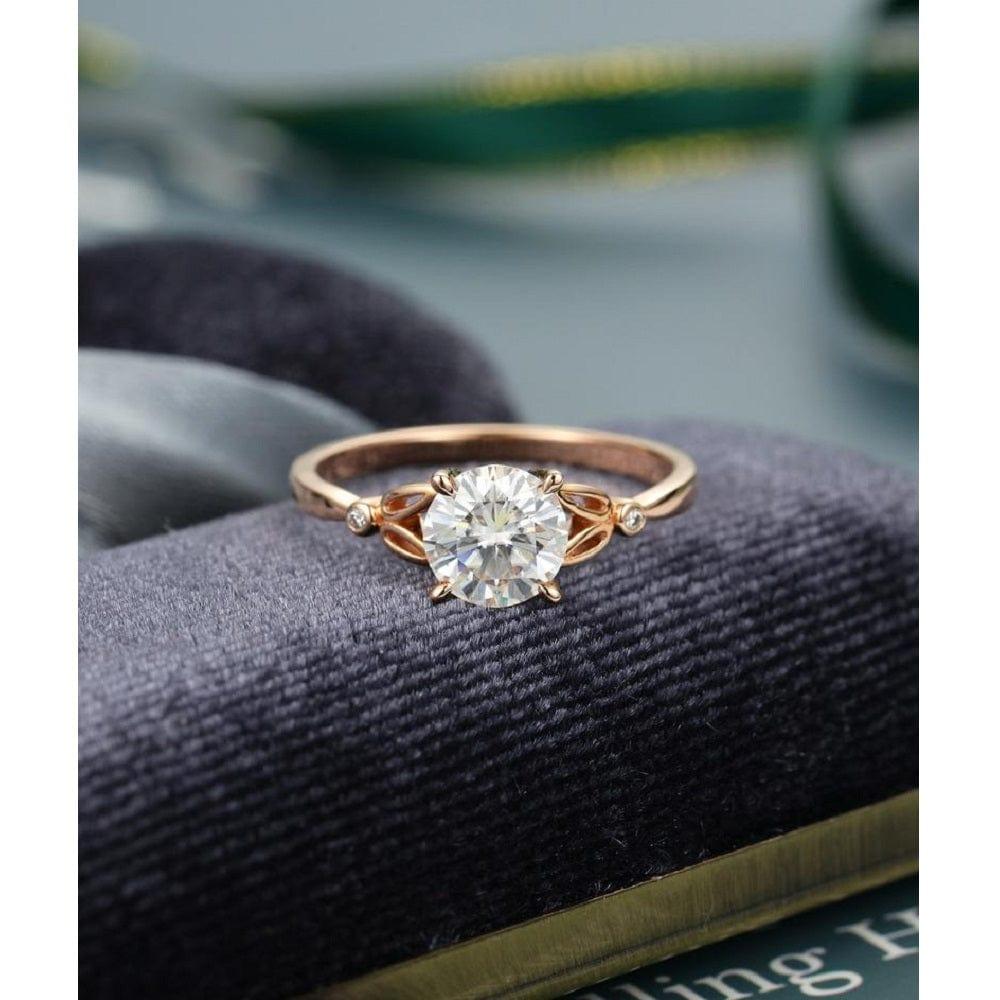 2.00Ct Brilliant Round Cut White Moissanite Engagement Ring For Women - JBR Jeweler
