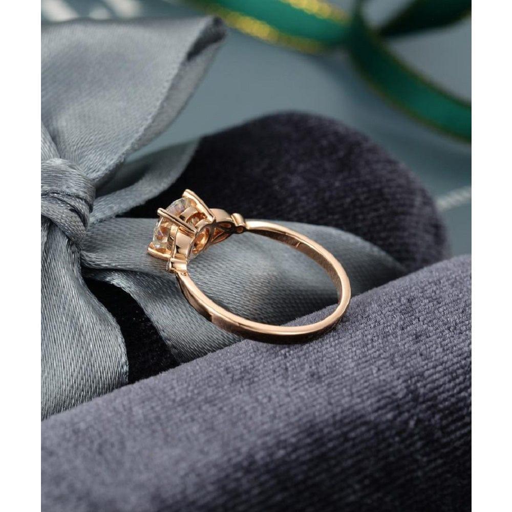 2.00Ct Brilliant Round Cut White Moissanite Engagement Ring For Women - JBR Jeweler