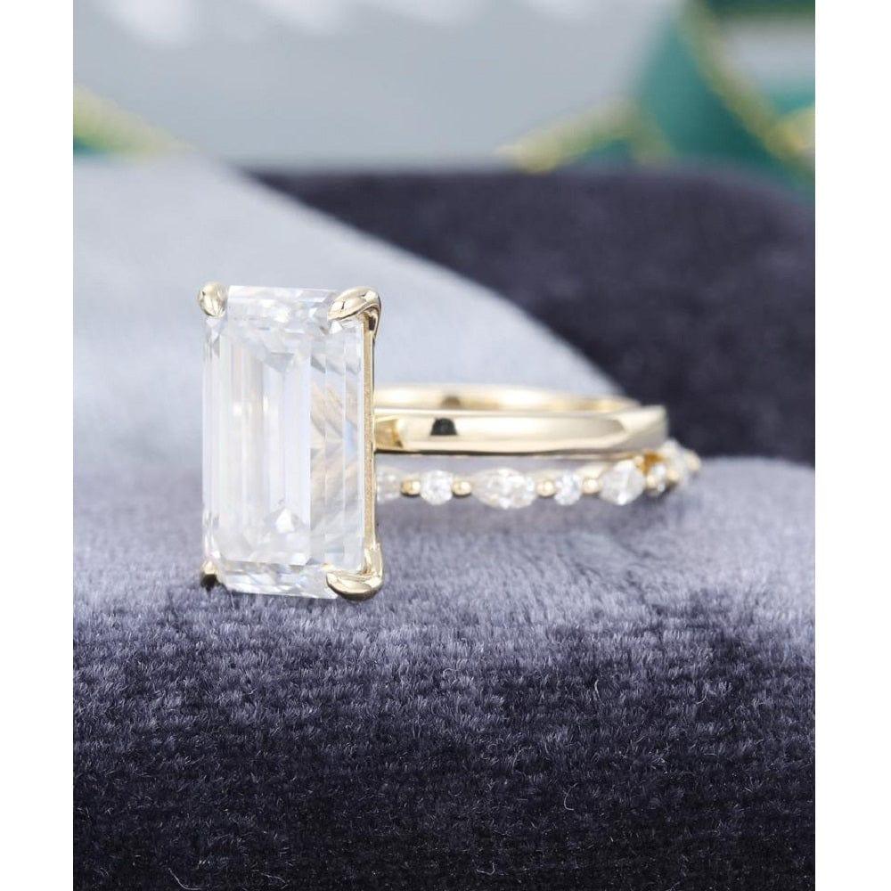 Gold engagement ring Tifanie big 2 | JewelryAndGems.eu