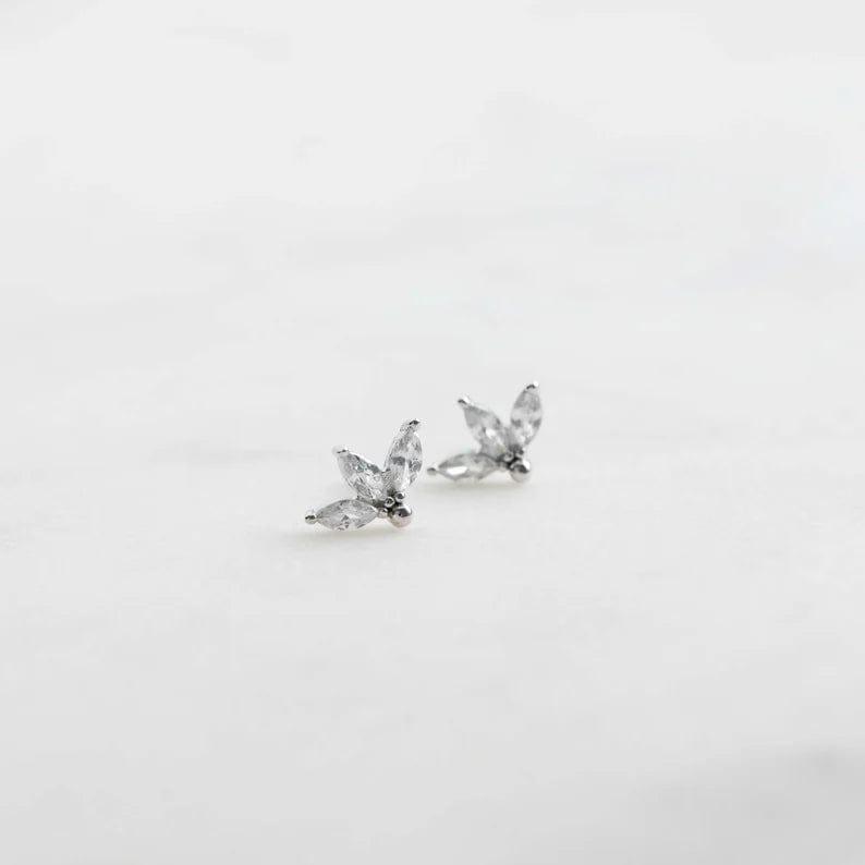 Dainty Marquise Cut Moissanite Earrings for Women - JBR Jeweler