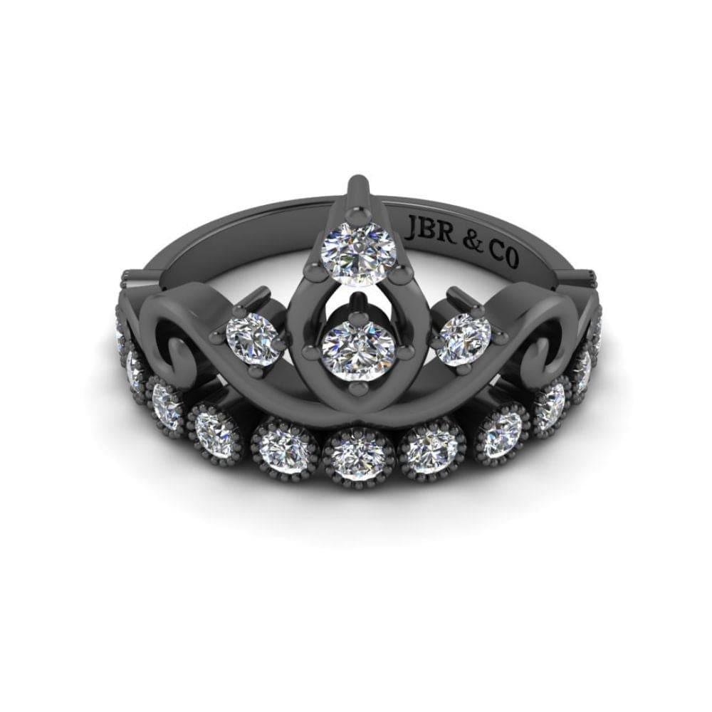 Dainty Princess Crown S925 Tiara Ring - JBR Jeweler