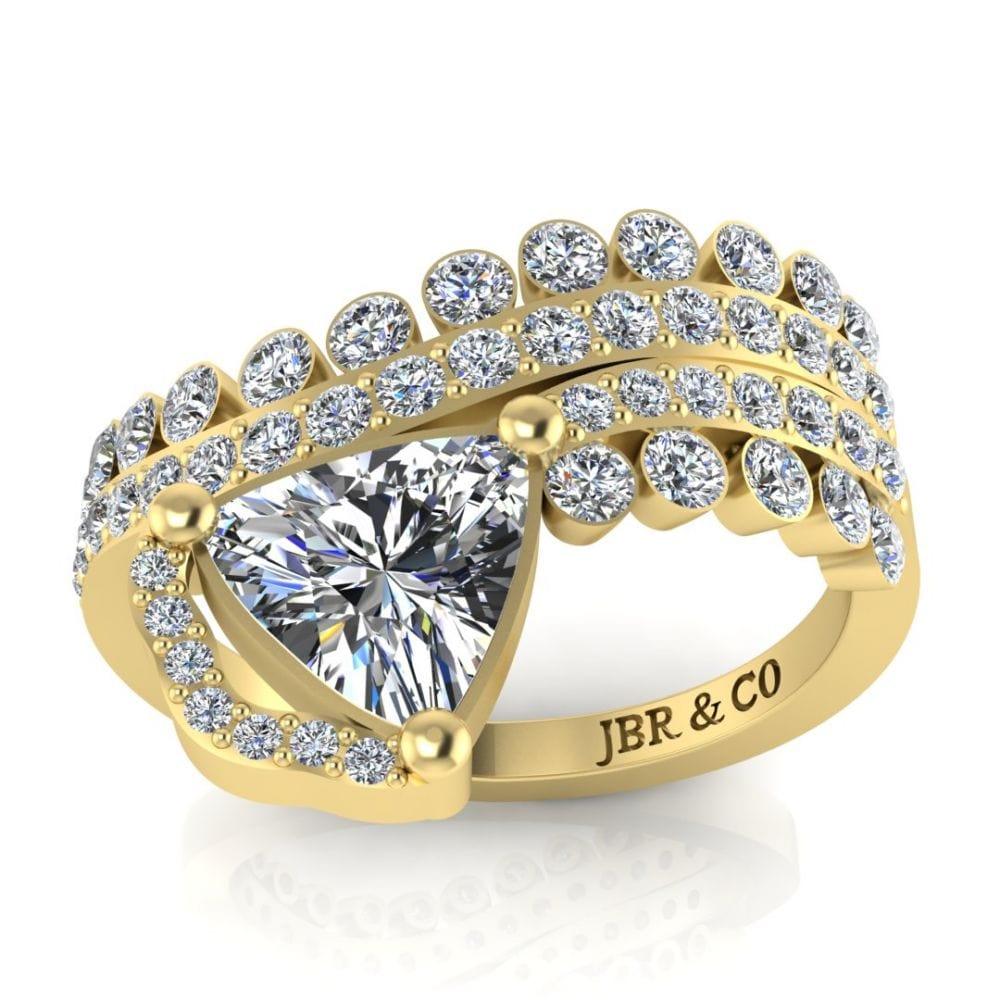 JBR Classic Three Row sterling Silver Wedding Band - JBR Jeweler