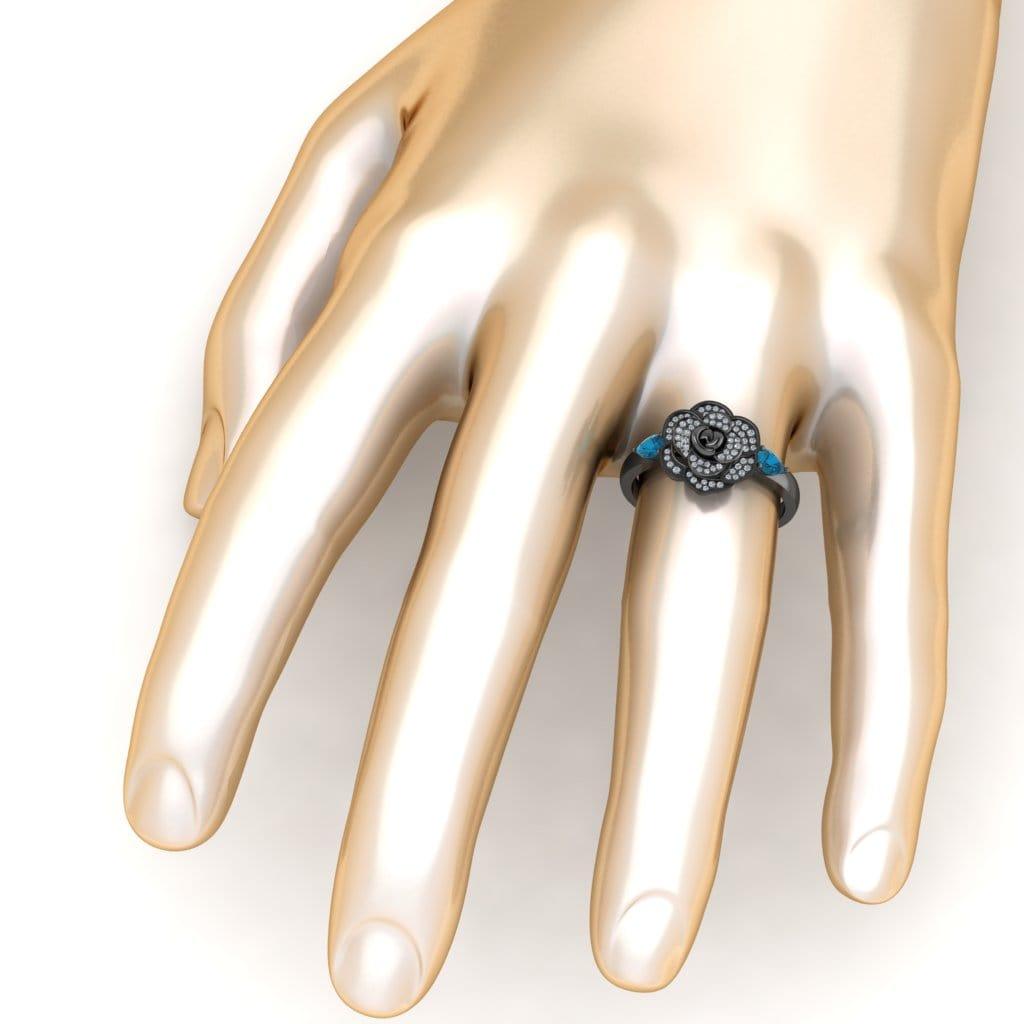 JBR Collectors Cinderella Style Sterling Silver Promise Ring - JBR Jeweler