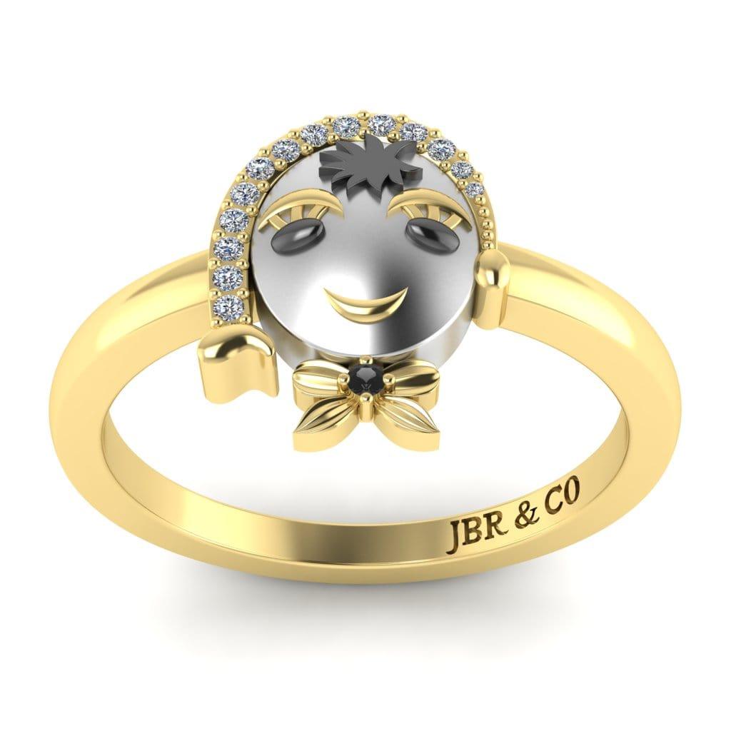 JBR Cute Ladylove Sterling Silver Ring - JBR Jeweler