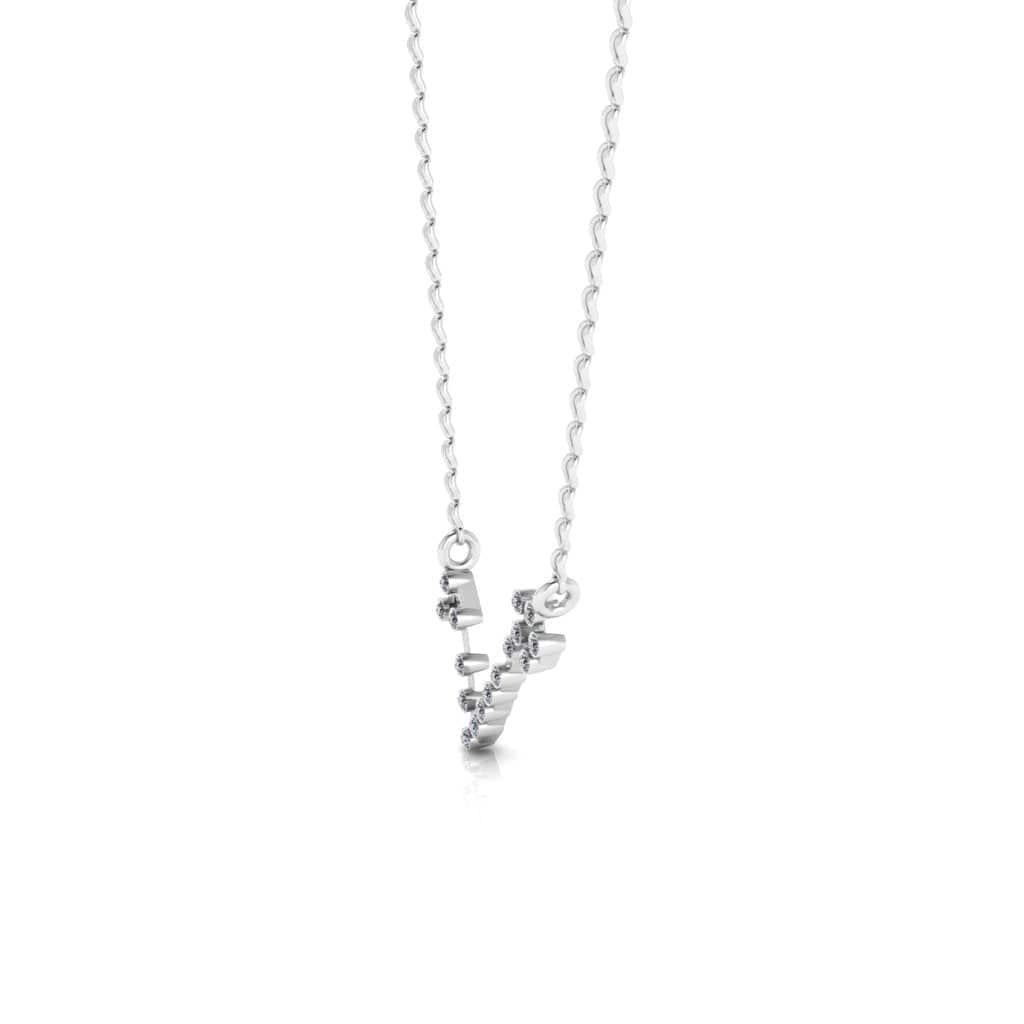 JBR Dainty Pisces Zodiac Sign Sterling Silver Necklace - JBR Jeweler