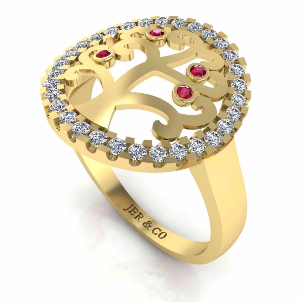 JBR Family Tree For Life Sterling Silver Ring - JBR Jeweler