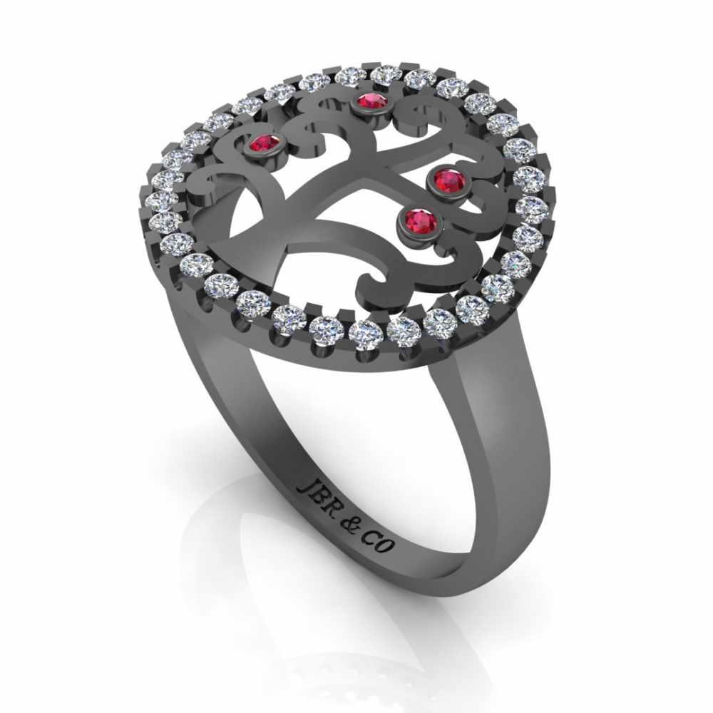 JBR Family Tree For Life Sterling Silver Ring - JBR Jeweler