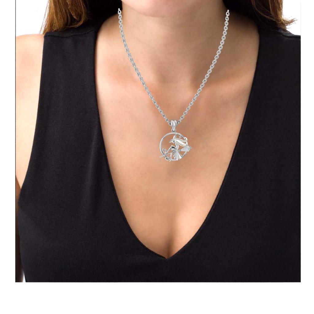 JBR Fisherman Pendant Sterling Silver Necklace For Teen And Women - JBR Jeweler