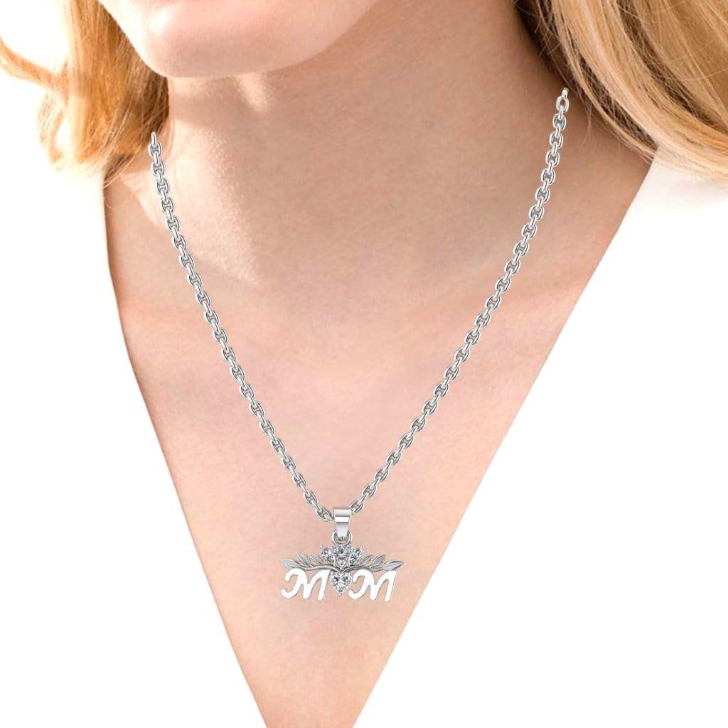 JBR Mother Day Personalized Sterling Silver Pendant Necklace - JBR Jeweler