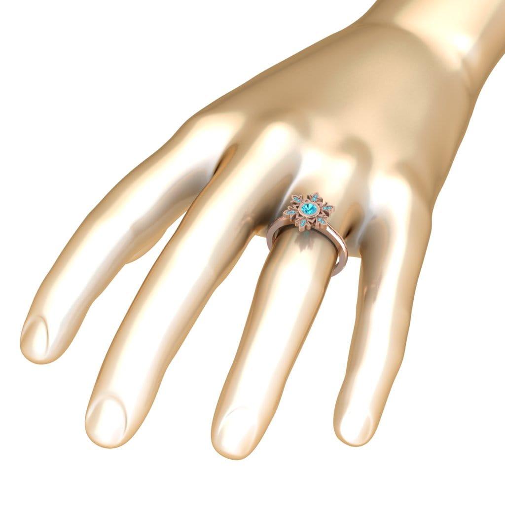 JBR Jeweler Silver Ring JBR ‘Rocklove’ Sterling Silver Promise Ring