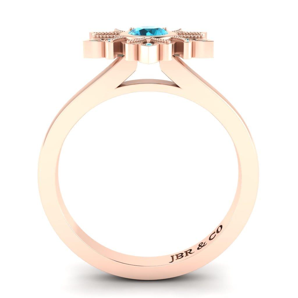 JBR Jeweler Silver Ring JBR ‘Rocklove’ Sterling Silver Promise Ring