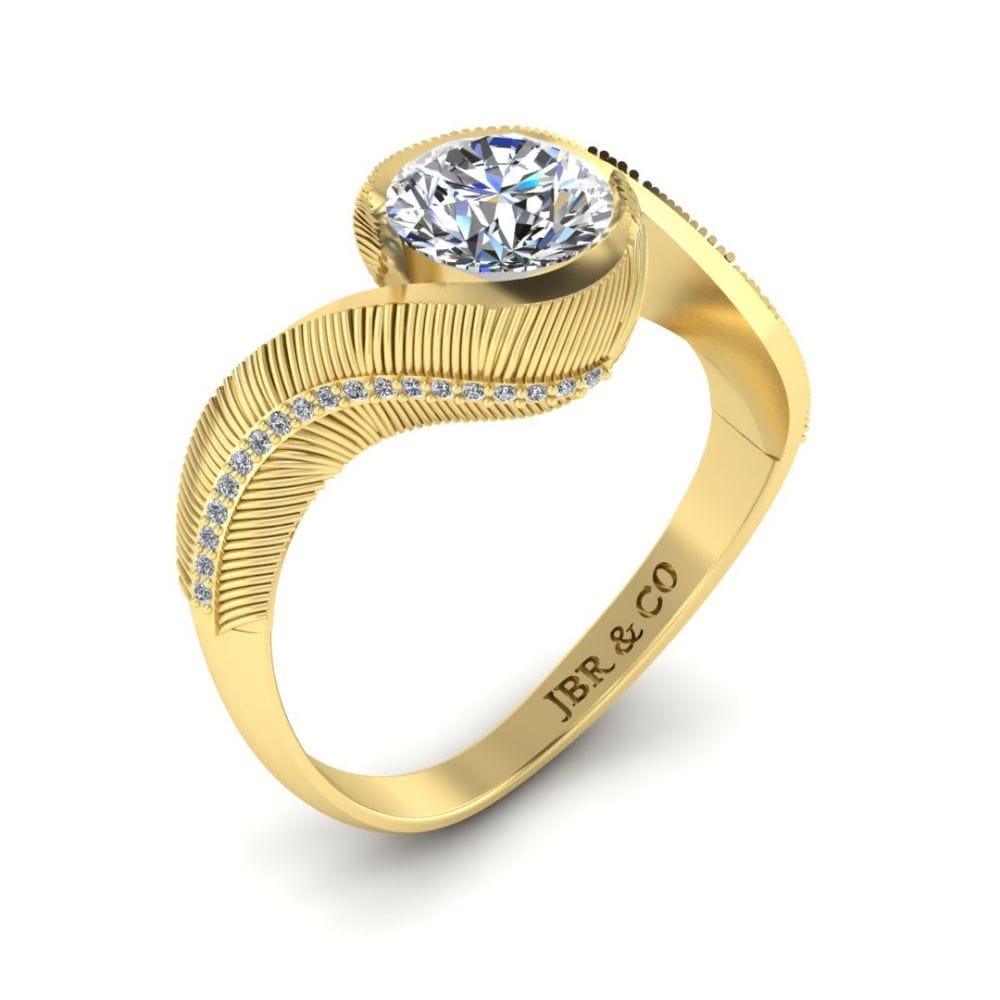 JBR Round Cut Sterling Silver Wedding Ring - JBR Jeweler