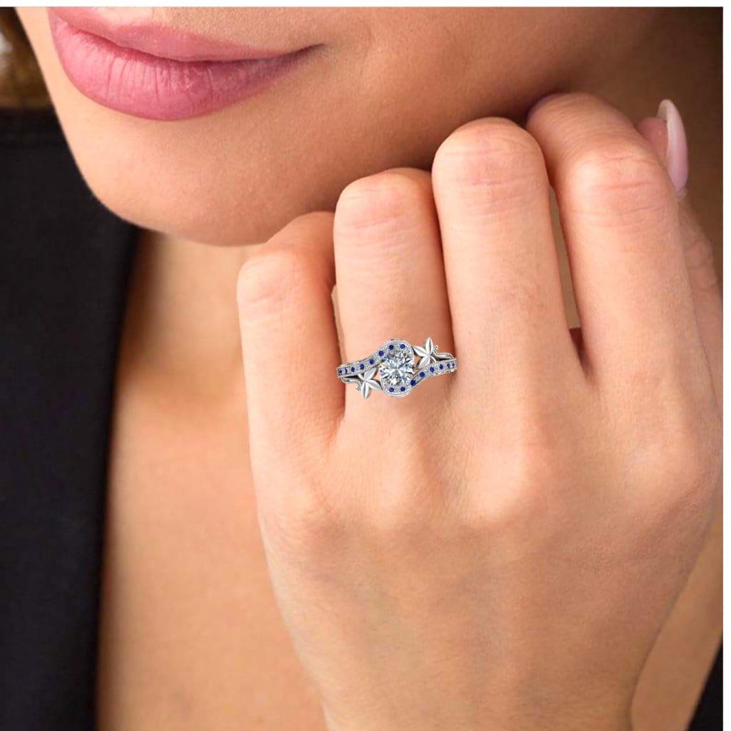 Traditional shop promise ring
