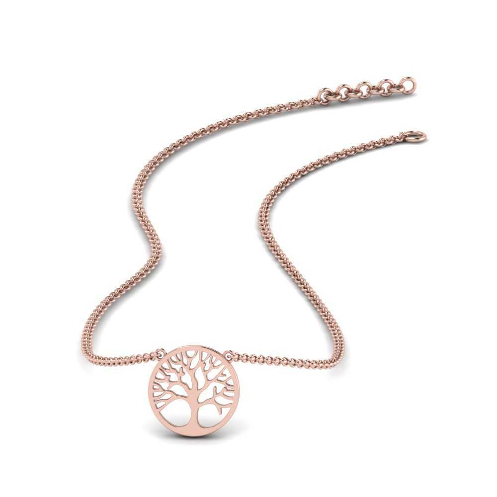 JBR Tree Of Life Disc Sterling Silver Chain Pendant Necklace - JBR Jeweler