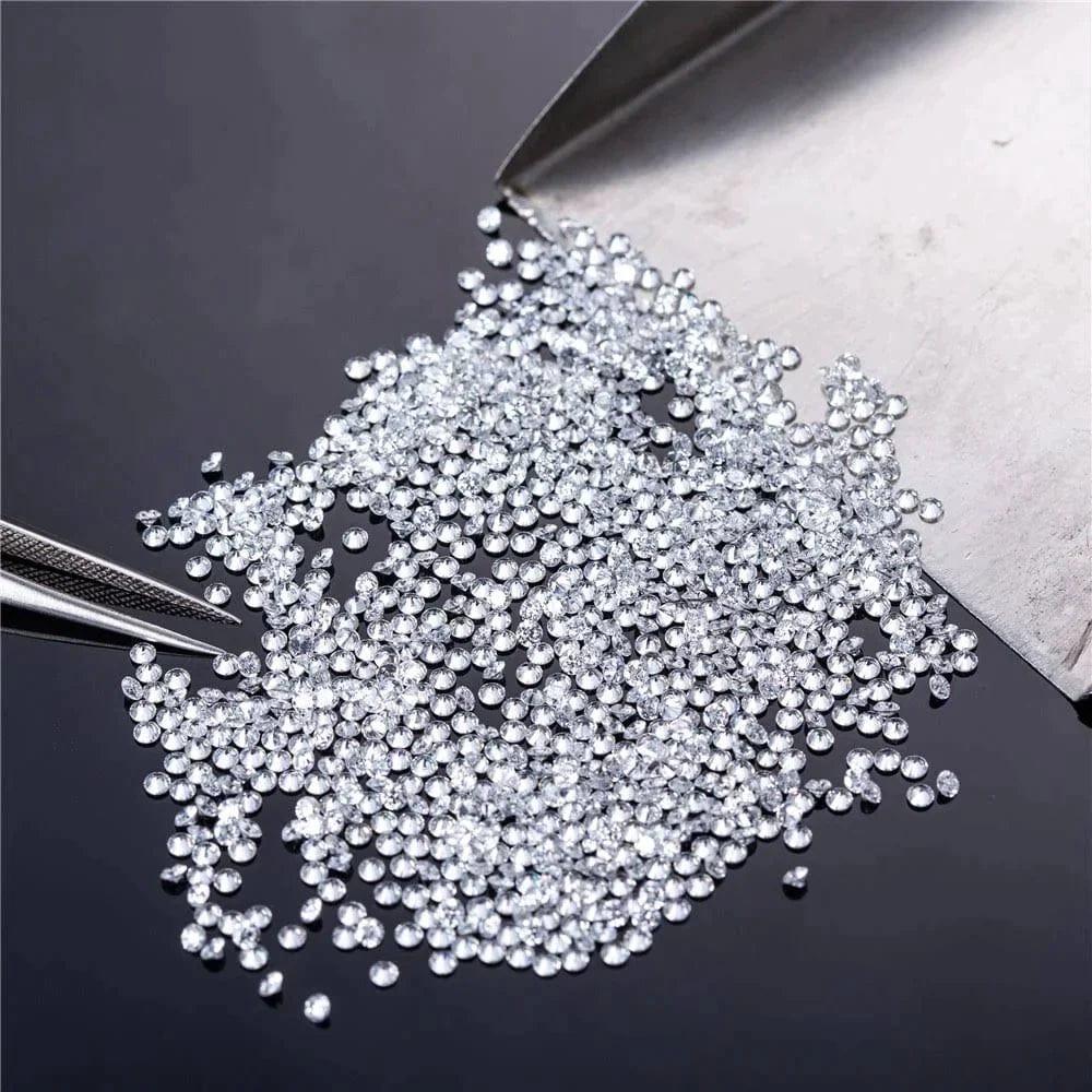 Lab Grown Cvd 1.80mm To 2.6mm. Si Melle Round Shape Mix Size - JBR Jeweler