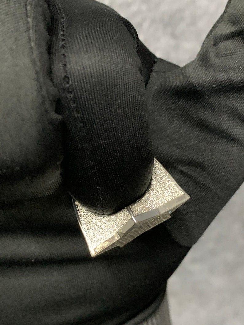 Star shaped Moissanite diamond rapper stylish hip hop ring for men's and women - JBR Jeweler