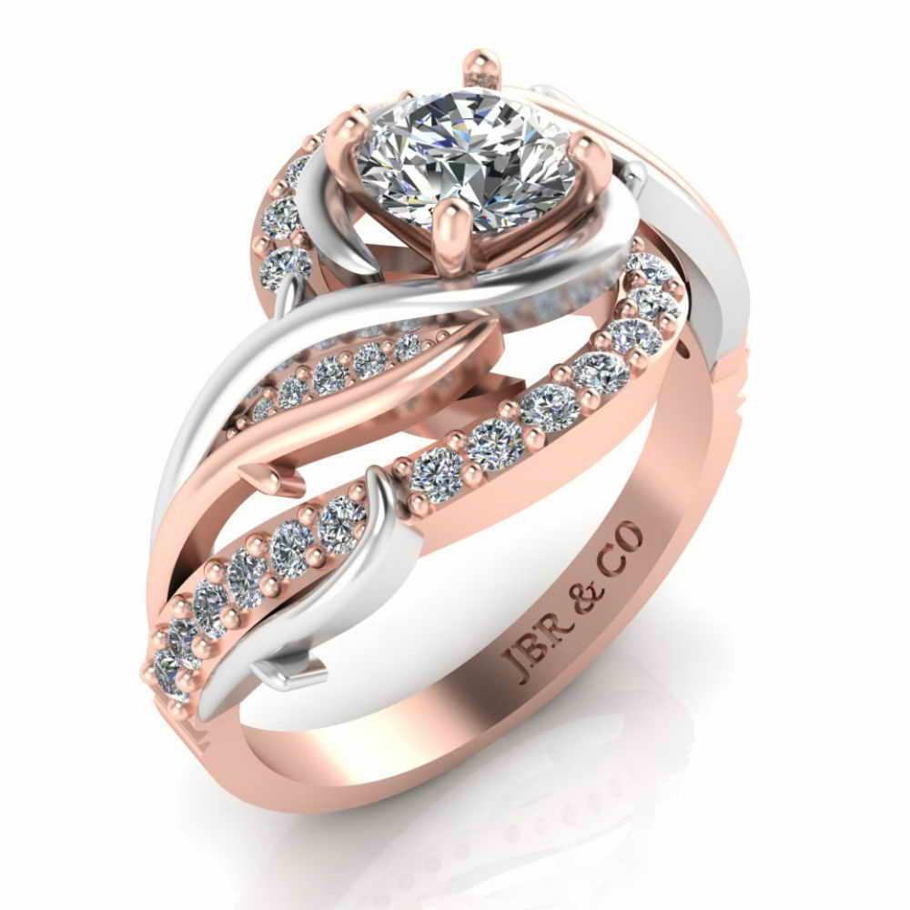 Thorn Engagement Two Tone S925 Ring - JBR Jeweler