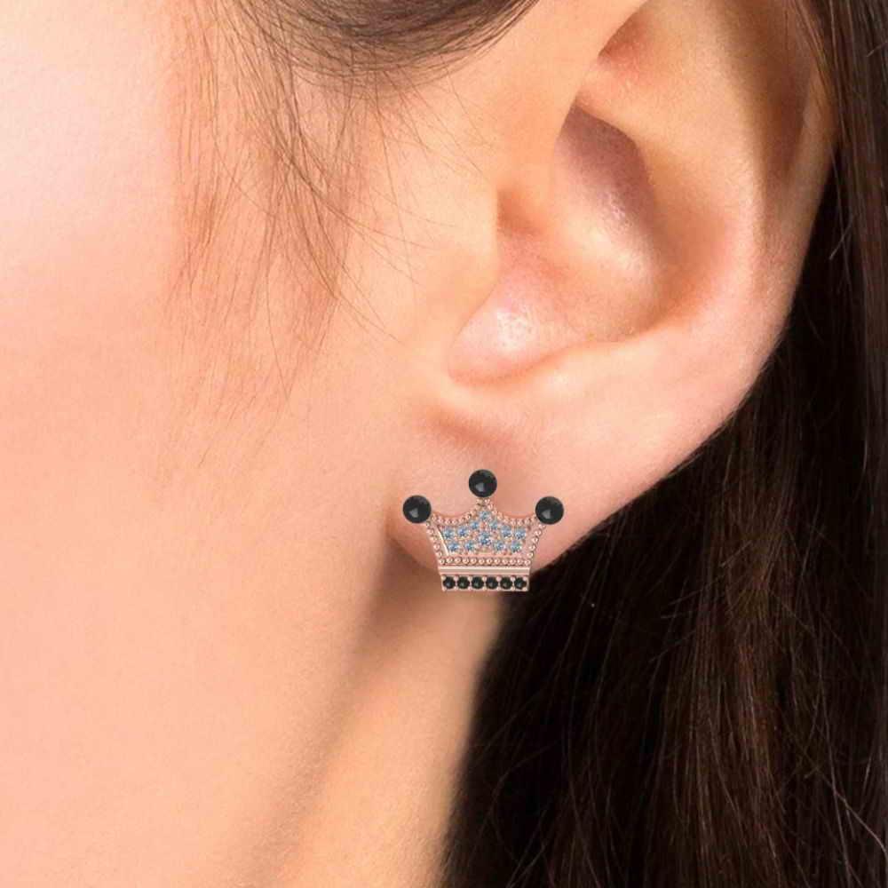 Tiny Skull Stud Earrings Sterling Silver - 4mm - Walmart.com